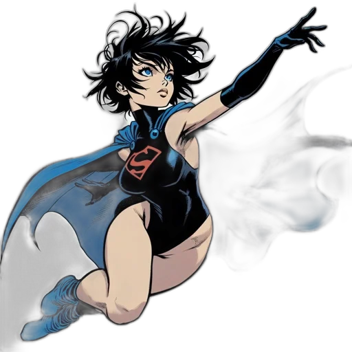comic book art, concept art, anime, fantasy art transparent PNG cut-out