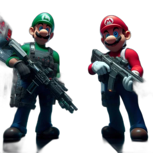 weapon, 3d render, concept art, pixel art transparent PNG cut-out