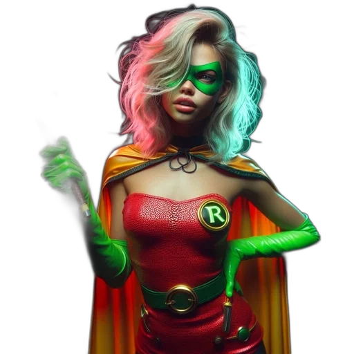 comic book art, concept art, fantasy art, 3d render transparent PNG cut-out