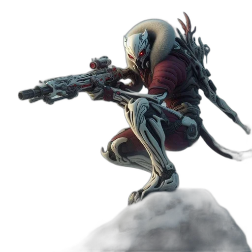 robot, weapon, concept art, comic book art transparent PNG cut-out