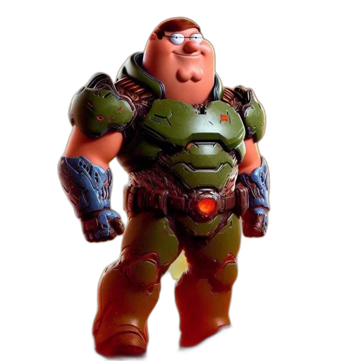robot, weapon, jacket, creature transparent PNG cut-out