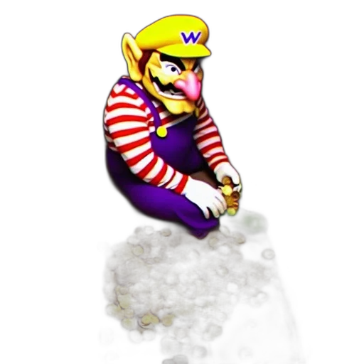 pixel art, concept art, 3d render, vaporwave transparent PNG cut-out