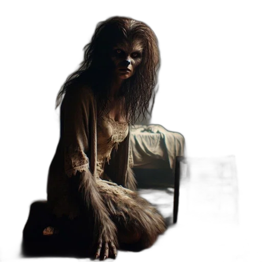 creature, dress, face, mask transparent PNG cut-out