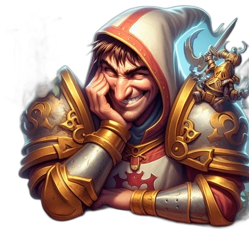 face, weapon, staff, fantasy art transparent PNG cut-out