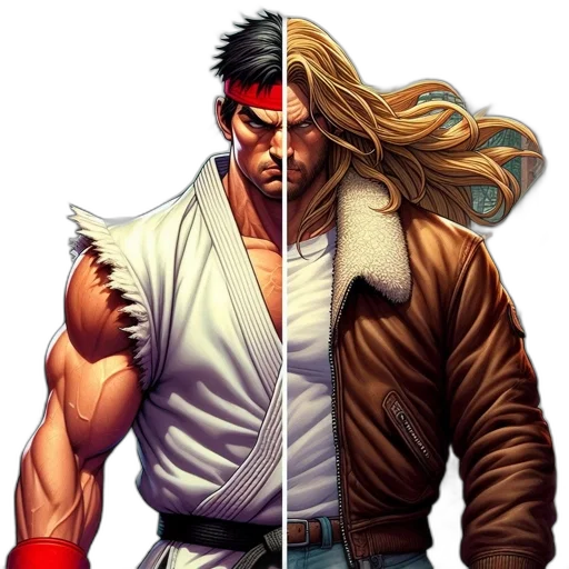 jacket, comic book art, concept art, pixel art transparent PNG cut-out
