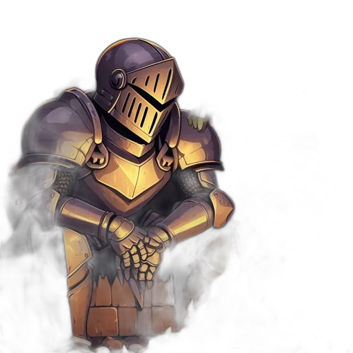 robot, sword, concept art, fantasy art transparent PNG cut-out