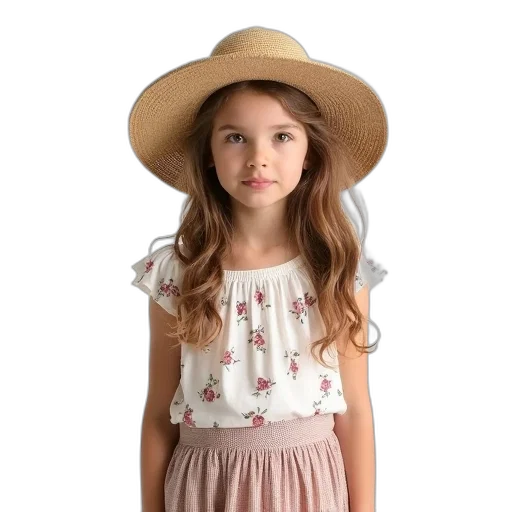 hat, dress, crown, face transparent PNG cut-out