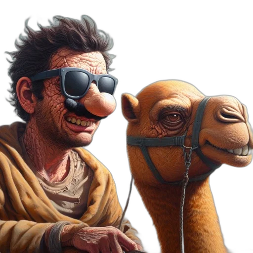 mask, animal, face, concept art transparent PNG cut-out