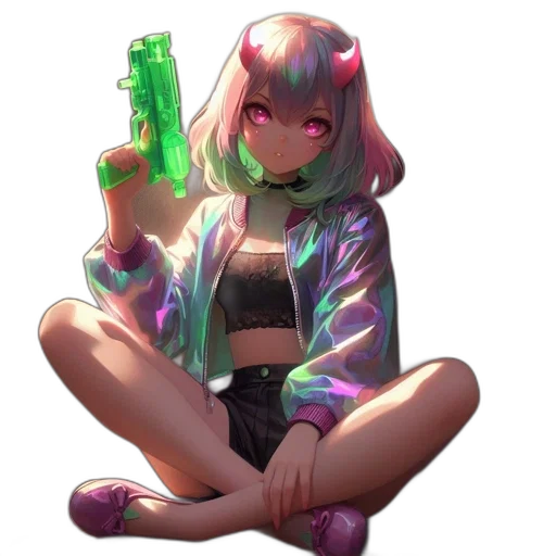 weapon, jacket, bottle, staff transparent PNG cut-out