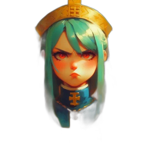 staff, mask, crown, weapon transparent PNG cut-out