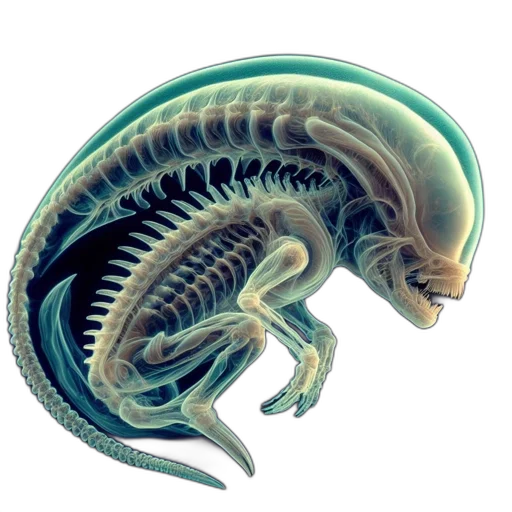 creature, animal, dragon, hair transparent PNG cut-out