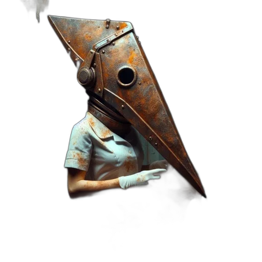 mask, weapon, staff, sword transparent PNG cut-out