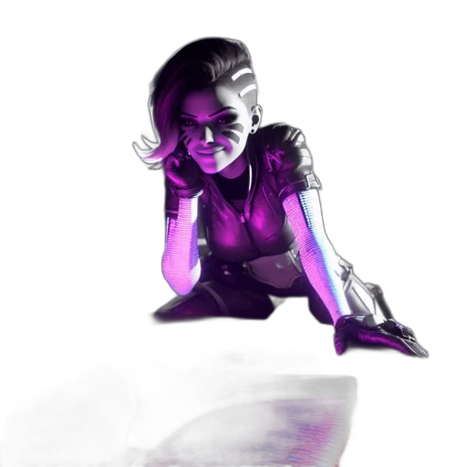 robot, creature, concept art, cyberpunk transparent PNG cut-out