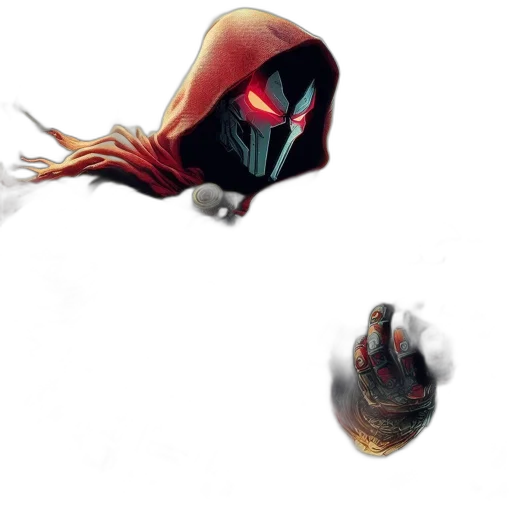 mask, weapon, face, creature transparent PNG cut-out