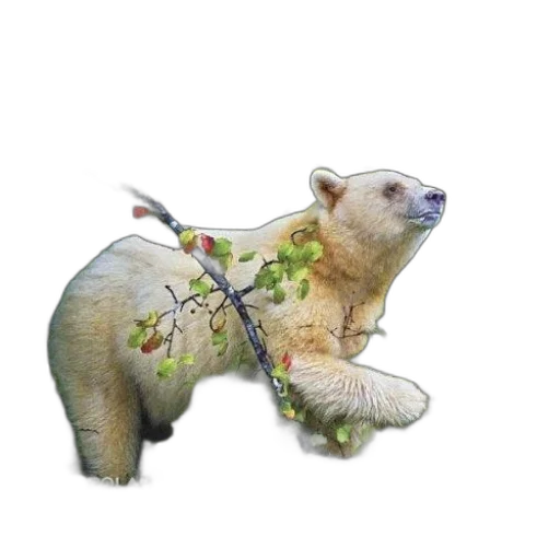 staff, animal, 3d render, photorealistic transparent PNG cut-out