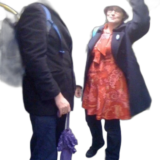 umbrella, staff, hat, dress transparent PNG cut-out