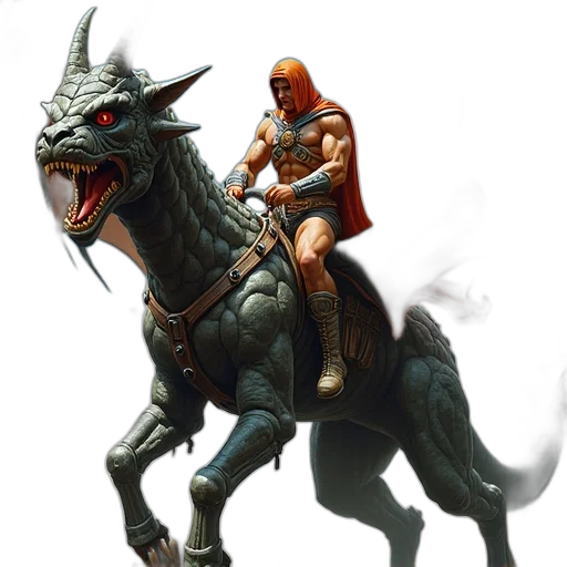 dragon, sword, fantasy art, concept art transparent PNG cut-out