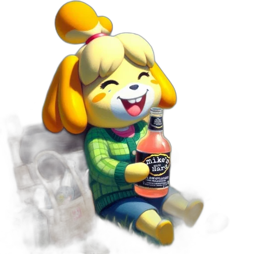 bottle, jacket, animal, food transparent PNG cut-out