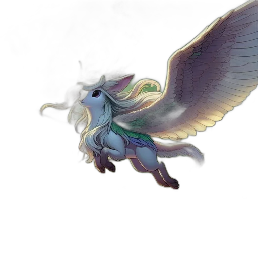 dragon, creature, animal, staff transparent PNG cut-out