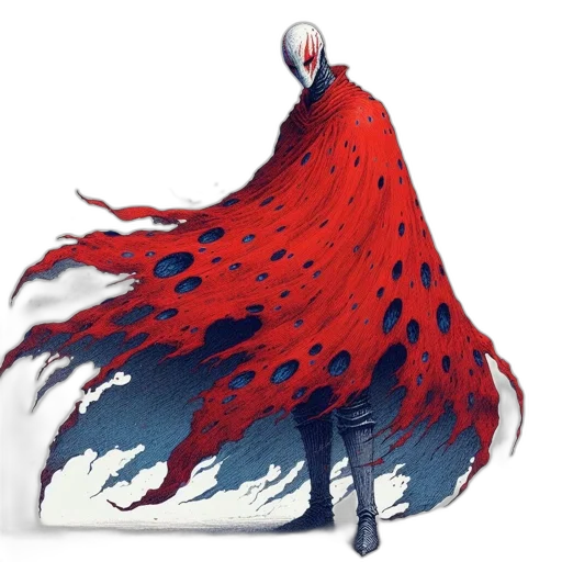 jacket, mask, dress, creature transparent PNG cut-out