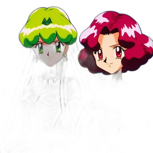 crown, mask, hair, pixel art transparent PNG cut-out