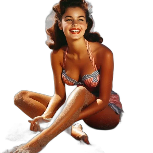dress, photorealistic, cartoon, comic book art transparent PNG cut-out