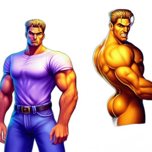 concept art, pixel art, comic book art, 3d render transparent PNG cut-out