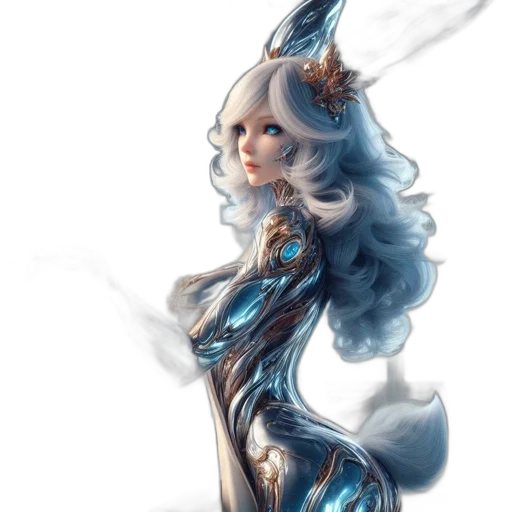dragon, dress, fantasy art, concept art transparent PNG cut-out