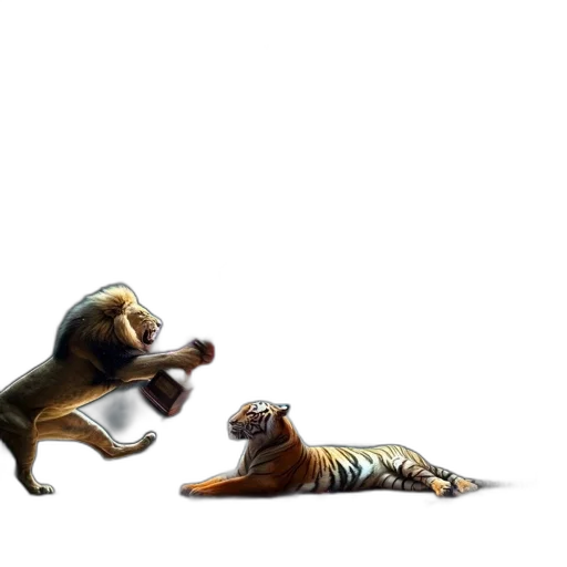 animal, creature, concept art, photorealistic transparent PNG cut-out
