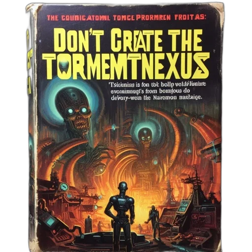 cyberpunk, outer space, vibrant, book transparent PNG cut-out