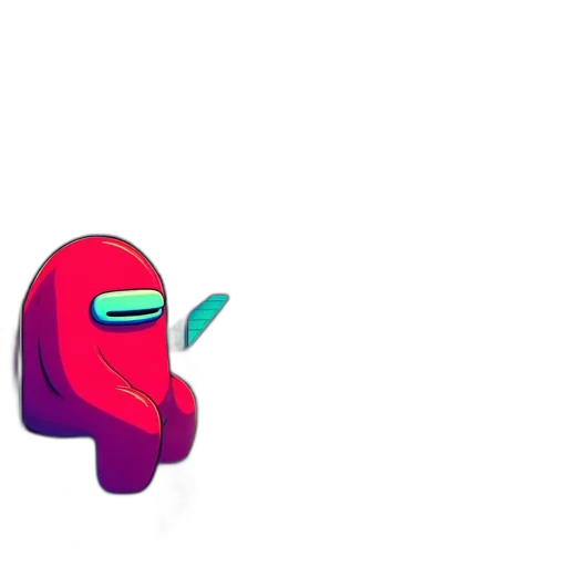 robot, creature, mask, staff transparent PNG cut-out
