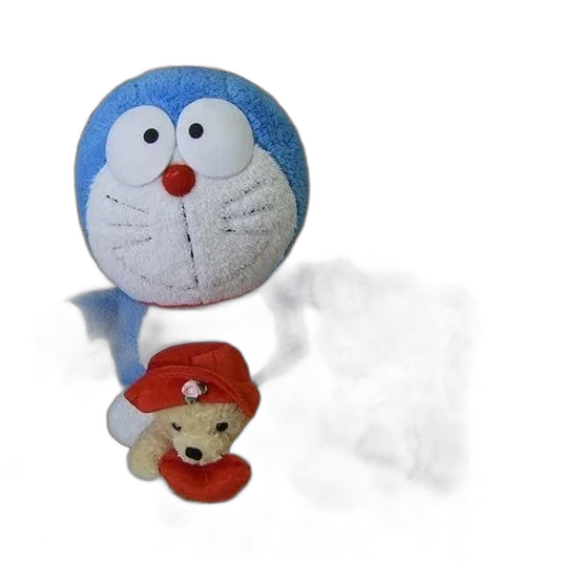 3d render, stuffed, animal, title transparent PNG cut-out