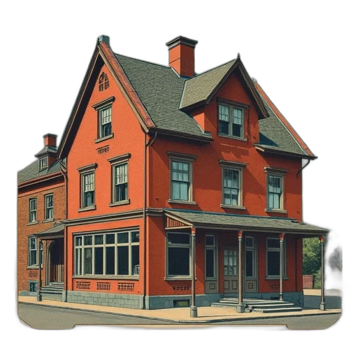 building, furniture, photorealistic, 3d render transparent PNG cut-out