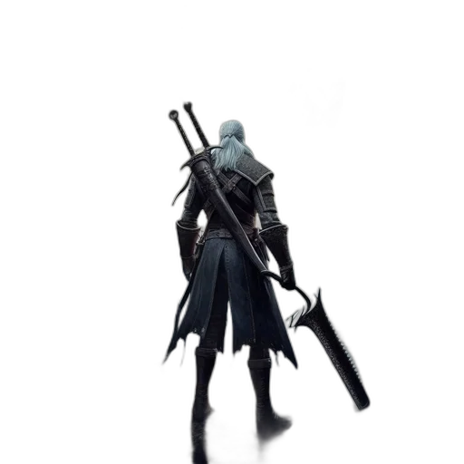 weapon, sword, staff, mask transparent PNG cut-out