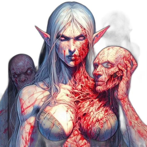 comic book art, fantasy art, concept art, pixel art transparent PNG cut-out