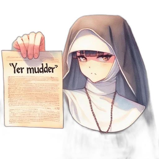 weapon, staff, mask, anime transparent PNG cut-out