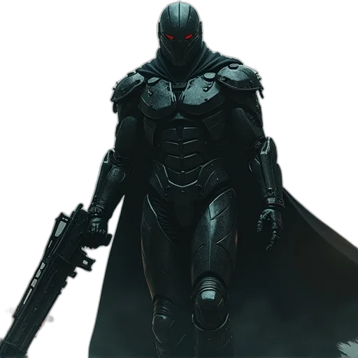 robot, weapon, concept art, comic book art transparent PNG cut-out