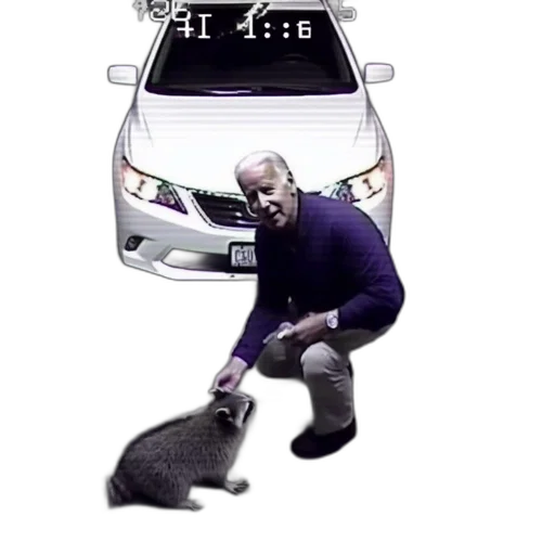 car, animal, creature, staff transparent PNG cut-out