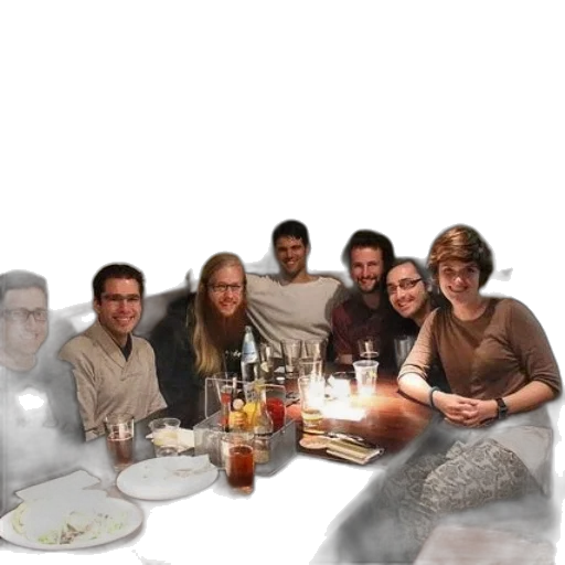 staff, food, bottle, robot transparent PNG cut-out