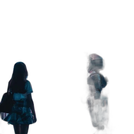 dress, robot, jacket, creature transparent PNG cut-out
