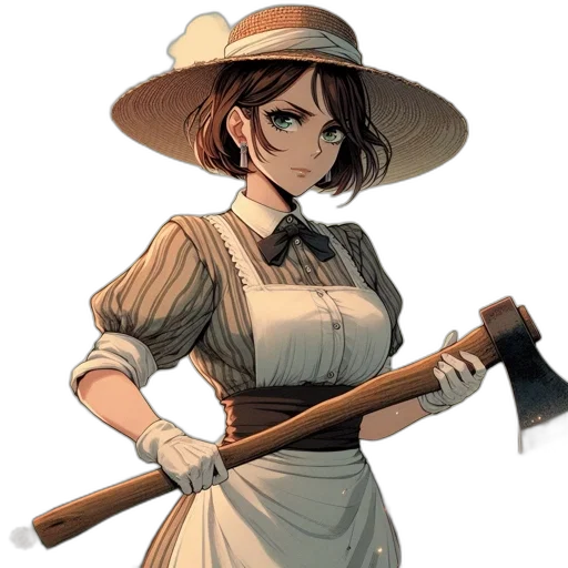 staff, weapon, hat, sword transparent PNG cut-out