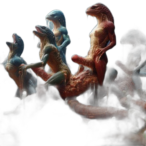 dragon, concept art, fantasy art, 3d render transparent PNG cut-out