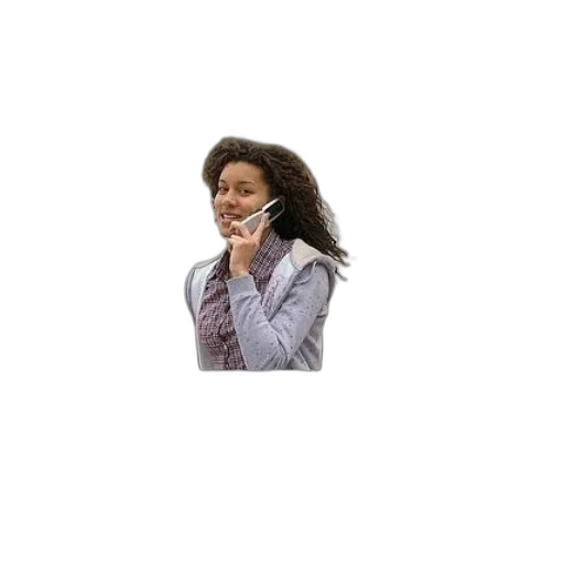 jacket, staff, face, hair transparent PNG cut-out