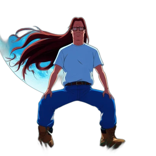 hair, creature, animal, staff transparent PNG cut-out
