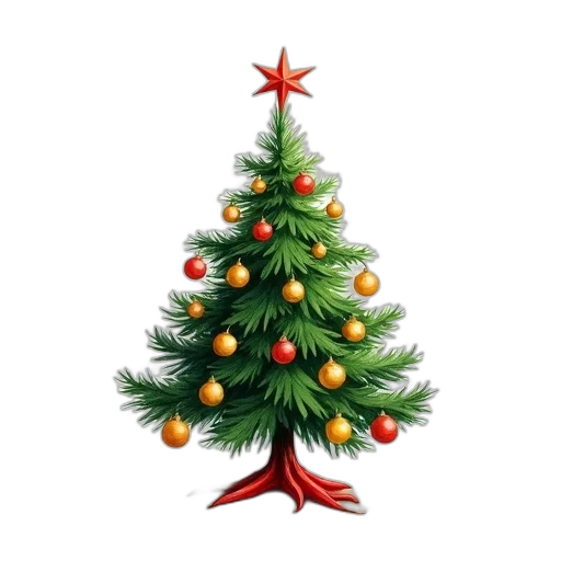 tree, photorealistic, detailed, illustration transparent PNG cut-out