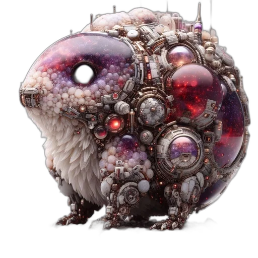 robot, creature, concept art, fantasy art transparent PNG cut-out