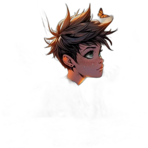 crown, face, hair, mask transparent PNG cut-out