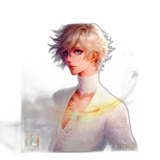 face, staff, dress, weapon transparent PNG cut-out