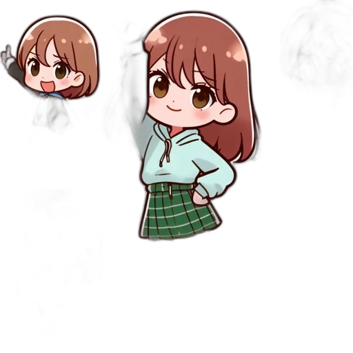 creature, staff, pixel art, anime transparent PNG cut-out