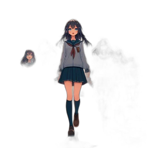 creature, dress, mask, jacket transparent PNG cut-out